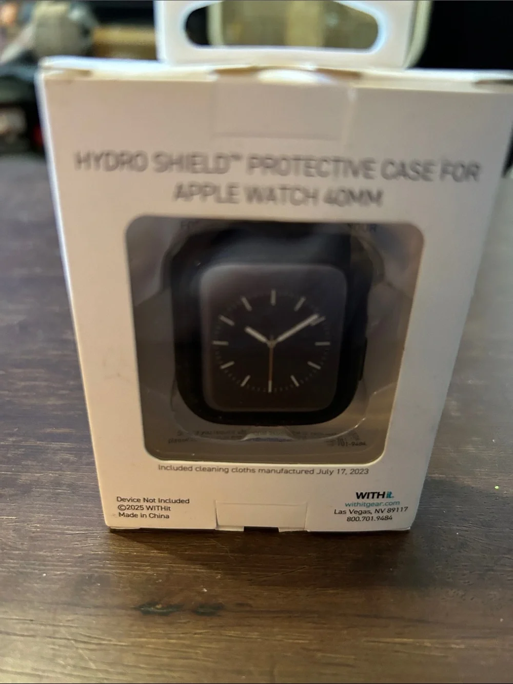 Hydro Shield Protective Case for Apple Watch 40mm - Black